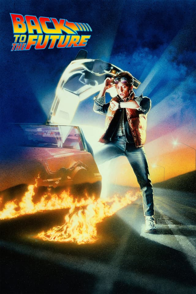 Poster from Back to the Future
