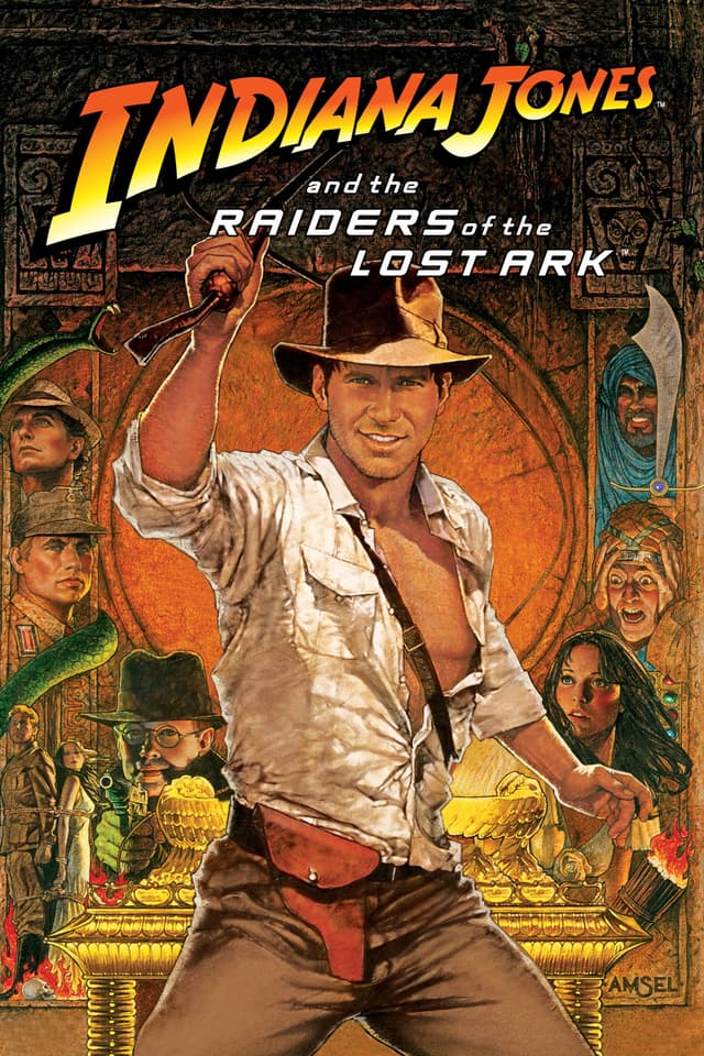 Poster from Raiders of the Lost Ark